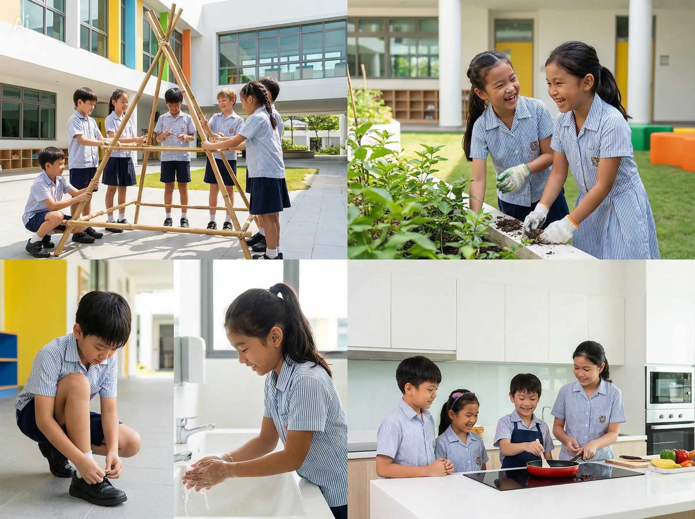Học kỹ năng sống tại tiểu học